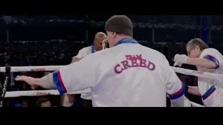 Man in boxing ring fighting — Creed