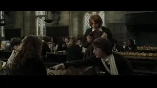 Harry Potter scene in large room — Harry Potter and the Goblet of Fire
