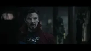 Doctor Strange in red coat in dark room — Doctor Strange 2