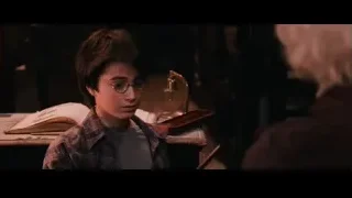 boy reading book with older man — Harry Potter and the Philosophers Stone