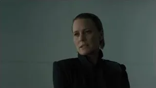 close-up of woman's serious face — Blade Runner 2049