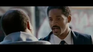two men in suits talking — The Persuit of Happyness