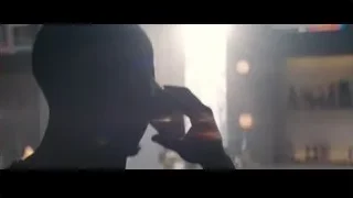 person silhouette at bar counter — Creed 3
