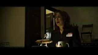 Woman speaking into microphone — Fight Club