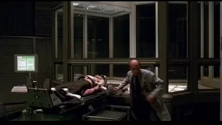 Man in lab coat with patient on stretcher — Spider Man