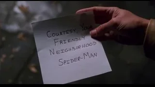 woman smoking on street with crowd — Spider Man