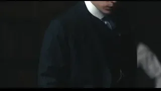 man in dark room by fireplace — Peaky Blinders