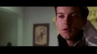 man with serious expression — Spider Man 2