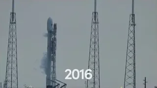 large fire with smoke and towers — Elon Musk: Return to Space