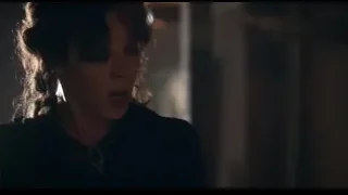 Man in store with No Hacks sign — Peaky Blinders