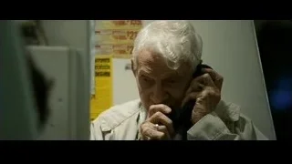 Elderly man talking on phone — Into the Wild