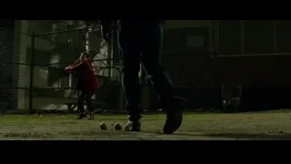 woman running to man on ground — Bruce Lee: Birth of The Dragon
