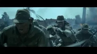 man in military uniform holding gun — Hacksaw Ridge
