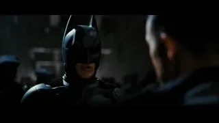 Batman with serious expression — Batman: The Dark Knight Rises