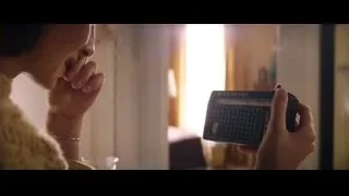Young boy looking at radio — Ford v Ferrari