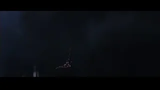 crane lifting metal in night city — The Amazing Spider Man