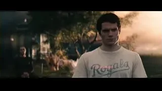 young man in Royals shirt in park — Superman: Man of Steel