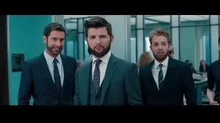 three men in suits walking in office — The Secret Life of Walter Mitty