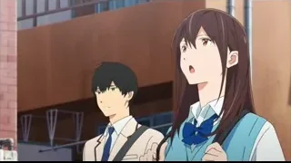 man and woman standing in hallway — I Want To Eat Your Pancreas