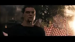 man with beard in Superman t-shirt — Superman: Man of Steel