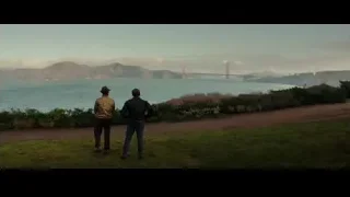two men overlooking Golden Gate Bridge — Bruce Lee: Birth of The Dragon