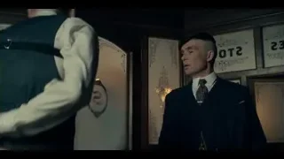 man in suit looking up in ornate room — Peaky Blinders