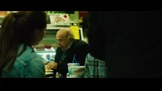 people talking in fast food restaurant — Whiplash