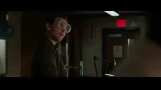 man in goggles examining test tube in laboratory — Spiderman: No Way Home
