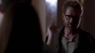 man with beard thinking in dimly lit room — Breaking Bad