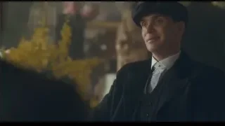 Man in suit and beret deep in thought — Peaky Blinders
