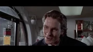 Man in suit close-up portrait — American Psycho