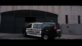 Black and white correction van — Batman: The Dark Knight Rises