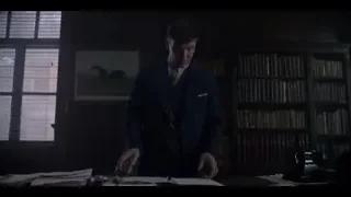 man in suit standing in office — Peaky Blinders