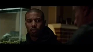 man's face with fish tank background — Creed