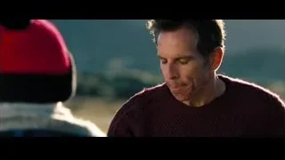 close-up of man's serious face — The Secret Life of Walter Mitty
