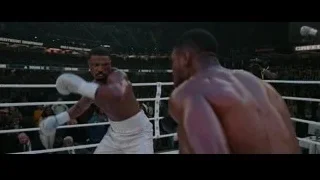 Two boxers fighting in boxing ring — Creed 3