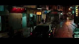 narrow street in Chinese city at night — Now You See Me 2