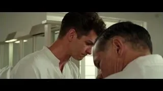 two men confronting in a room — Hacksaw Ridge