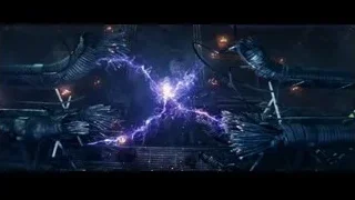 man in suit holding gun in mid-air — The Amazing Spider Man 2
