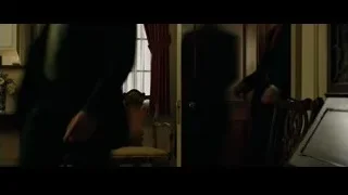 man and woman in room with desk — The Social Network