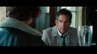 two men in blue fur-collared jacket — The Secret Life of Walter Mitty