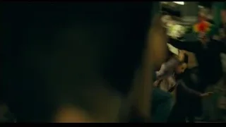 people waiting for train in subway station — Joker