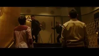 Men fighting on luxurious staircase — Bruce Lee: Birth of The Dragon