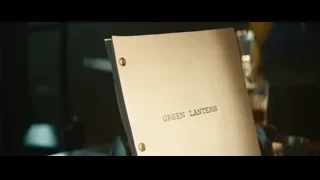 GREEN LANTERN menu card — Deadpool 2