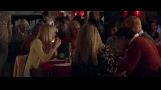 people eating at restaurant table — The Amazing Spider Man 2