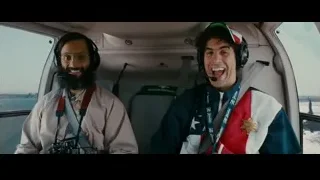two men in helicopter cockpit — The Dictator