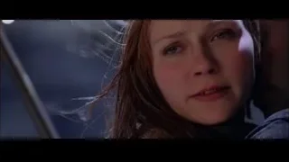 young woman crying with tears streaming — Spider Man 2