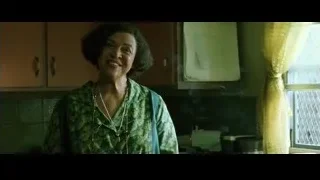 elderly woman smiling in kitchen — The Matrix