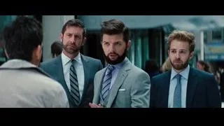 three men in suits in a hallway — The Secret Life of Walter Mitty
