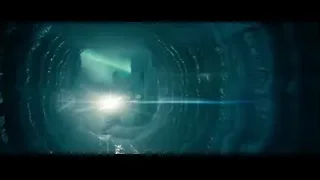 man with glowing red eyes in dark room — Superman: Man of Steel